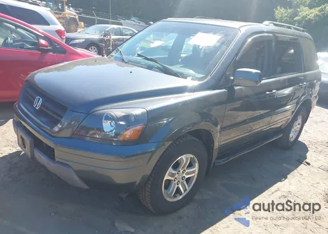 2005 Honda Pilot Ex-L z USA, uszkodzony, nr VIN 2HKYF187X5H520886